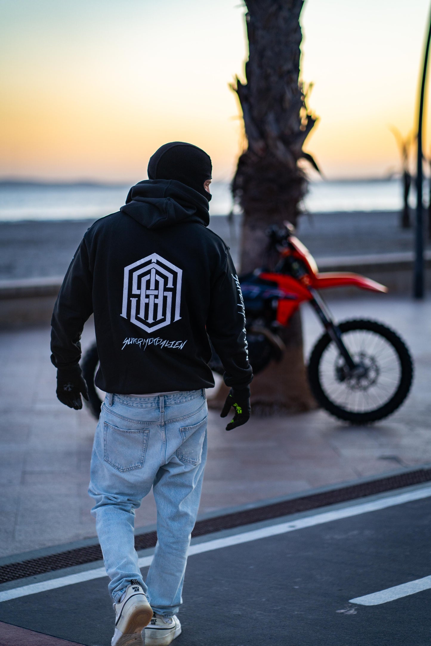 Sudadera supermoto alien