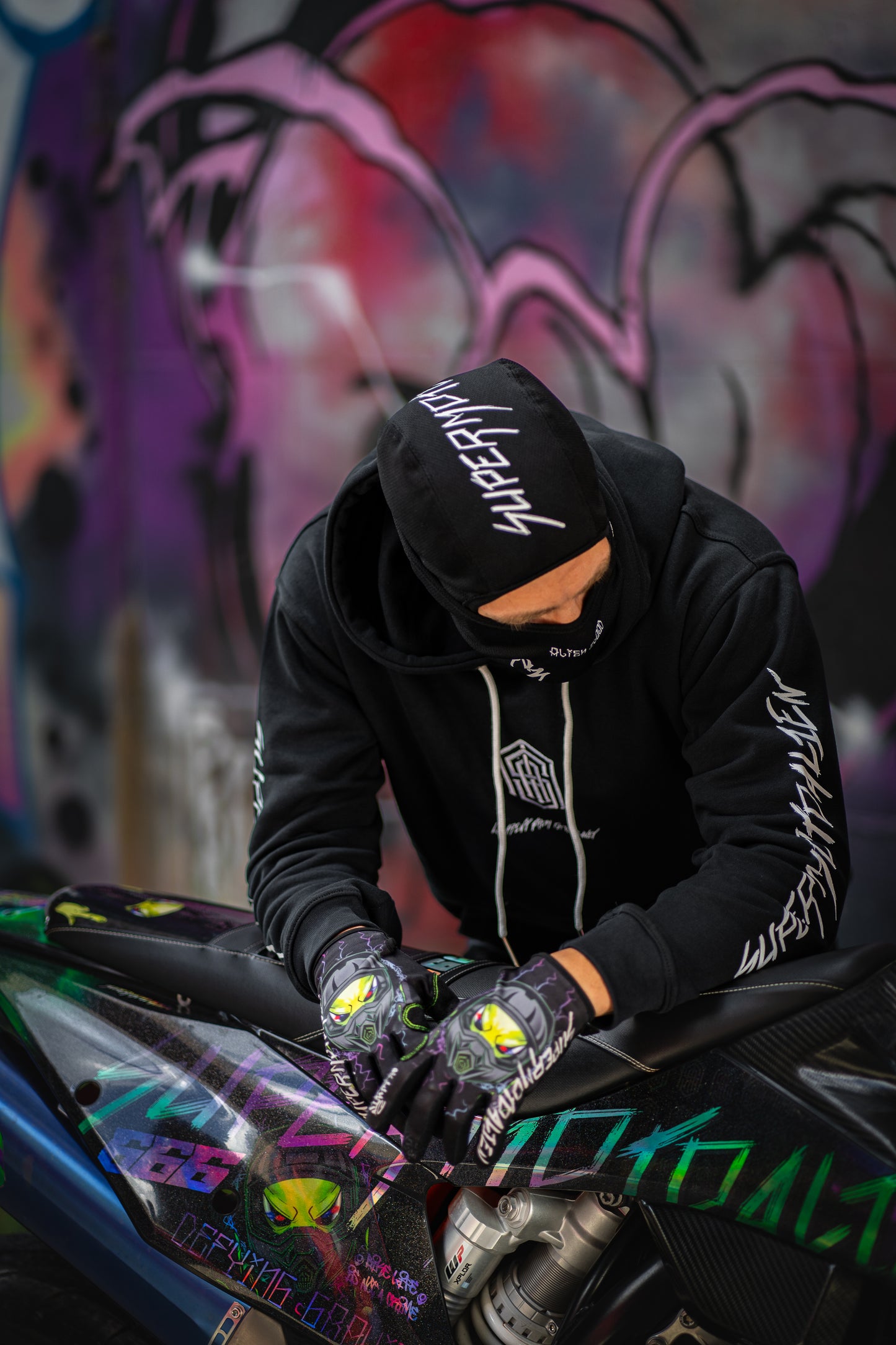 Pasamontañas "Alien Blood"