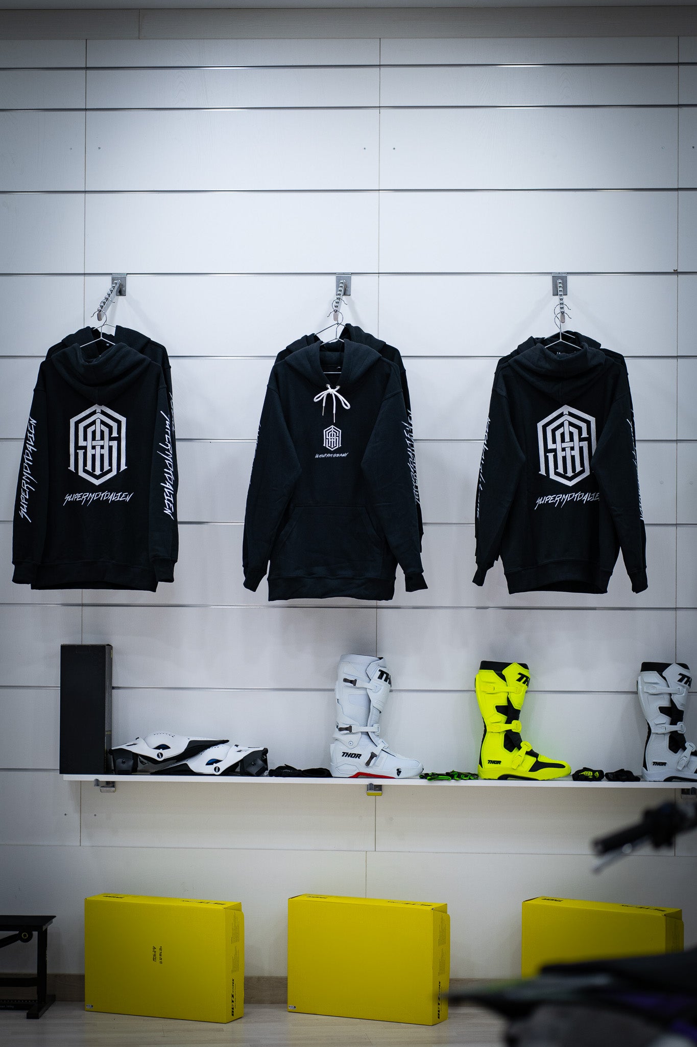 Sudadera supermoto alien